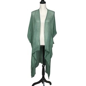 Coco Carmen Boho Lightweight Wrap Open Front Cardigan One Size Beach Festival